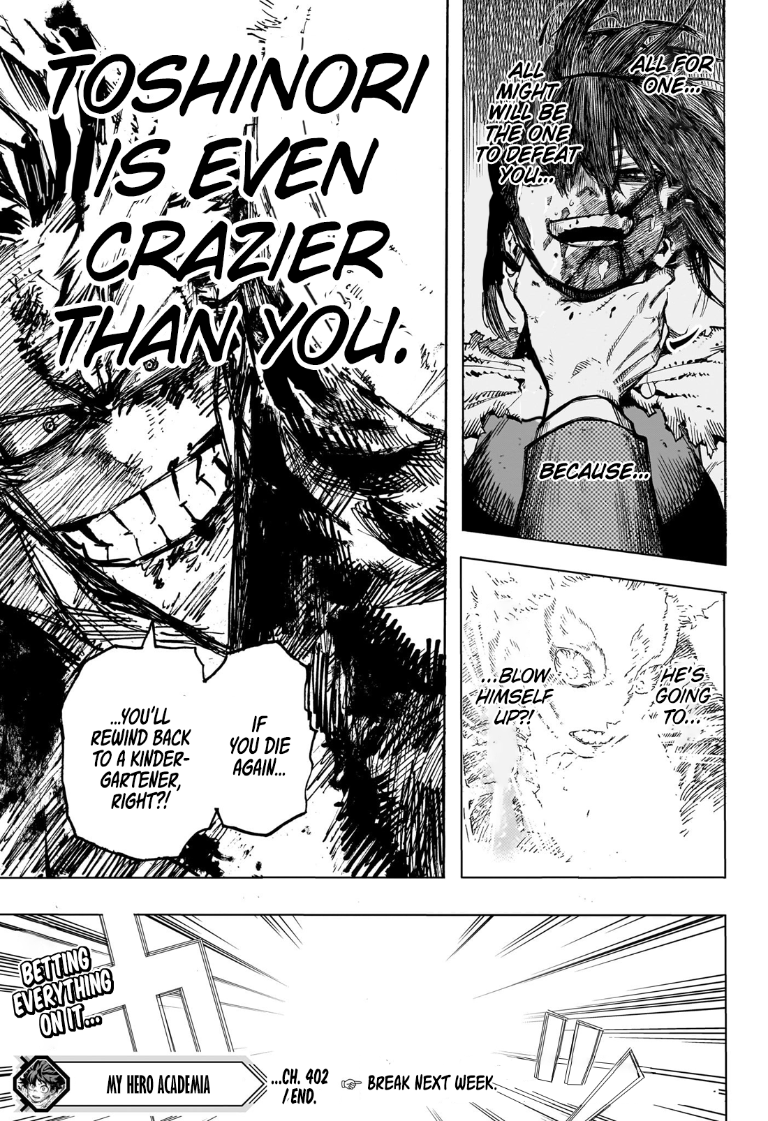 My Hero Academia Chapter 402 Spoilers & Raw Scans: Another Death?