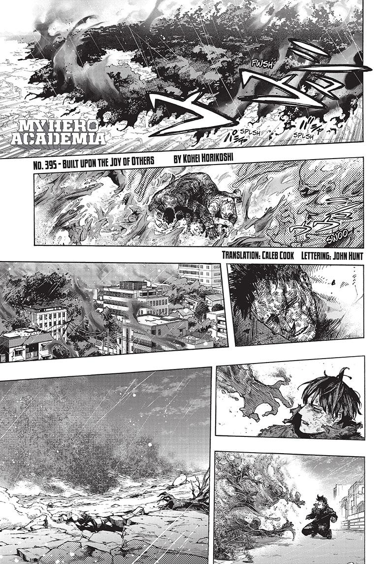 Manga Boku no Hero Academia 405 Online - InManga