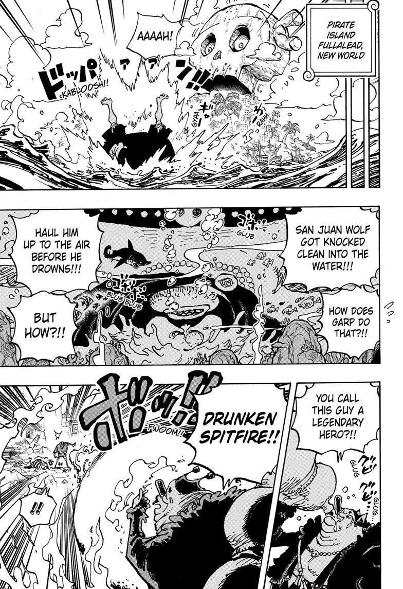 One Piece Chapter 1087; “Battleship Bags”, Page 25