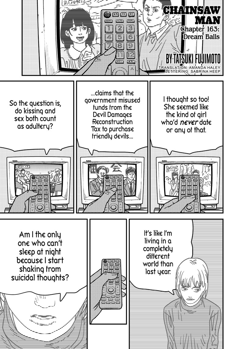 Chainsaw Man, Chapter 163 - Dream Balls | TcbScans Net - Free Manga Online  in High Quality